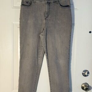 Gloria Vanderbilt Men's Slim Gray Jeans
